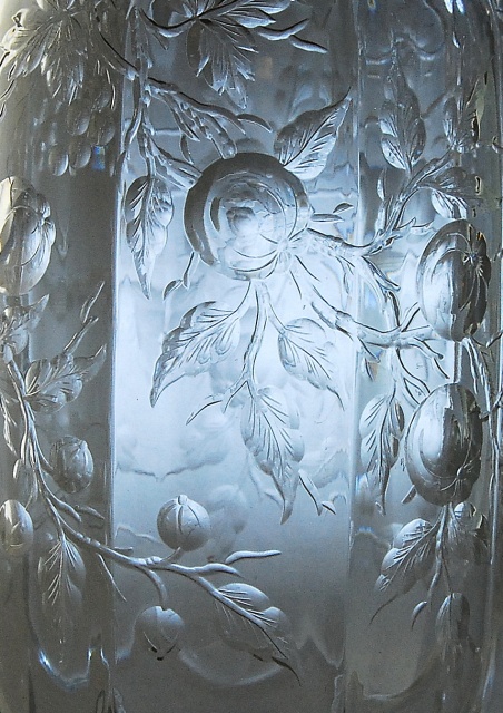 Glass made by Stevens & Williams, Stourbridge, to a design by John Orchard