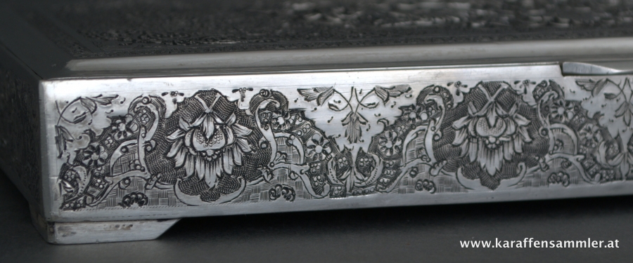 details of finely engraved decoration