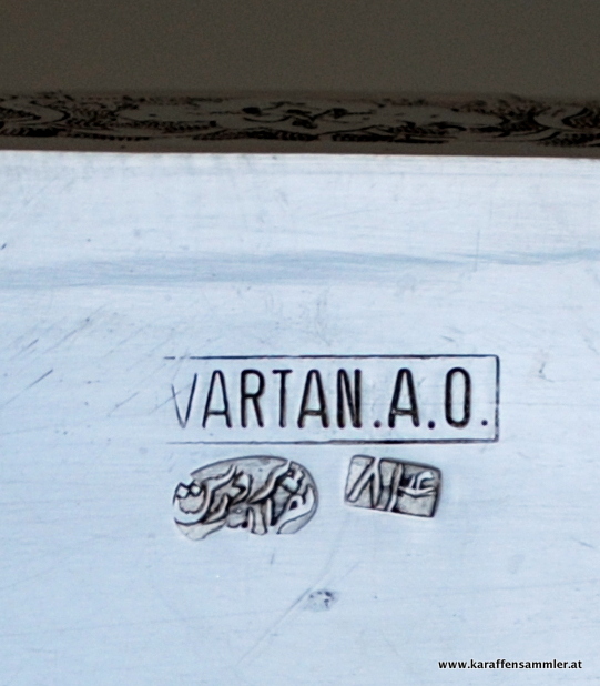 VARTAN persian silver marks