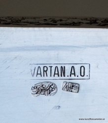 VARTAN persian silver marks