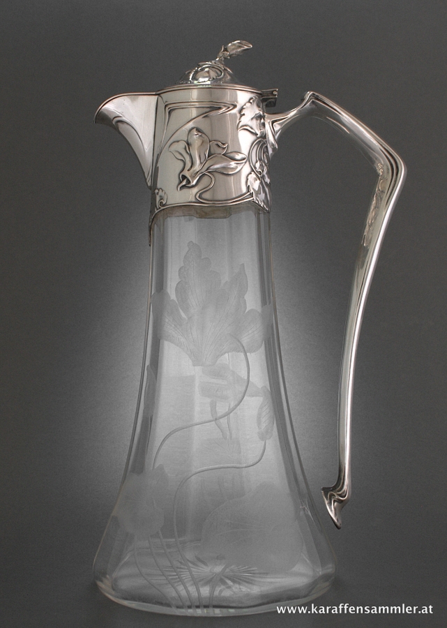 art nouveau aiguiere argent massif allemagne_001