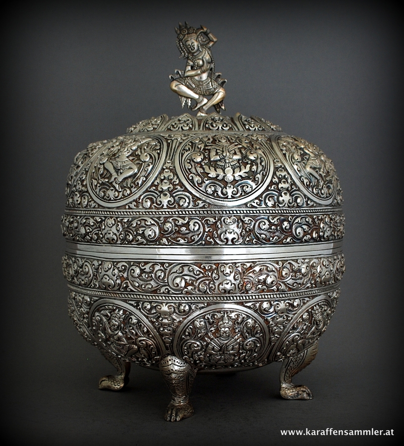 Cambodian silver box