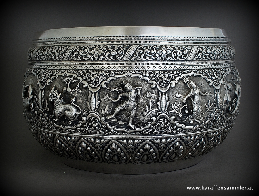 thabeik silver bowl