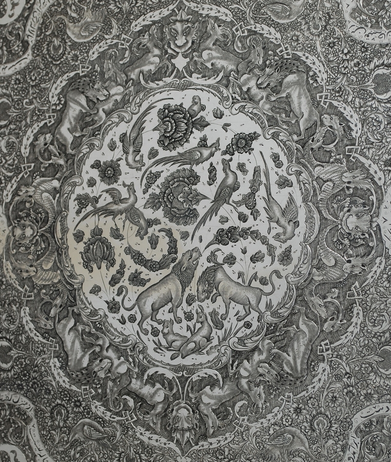 Detail of engraving