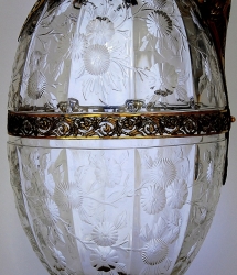 Glass made by Stevens & Williams, Stourbridge, to a design by John Orchard