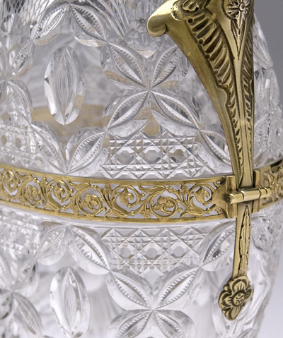 Detail of handle and engraving