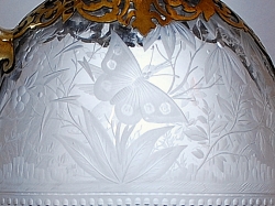 Detail of engraving (butterfly)