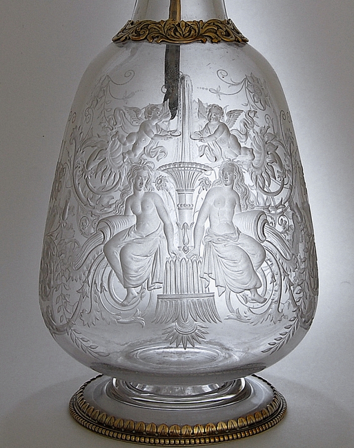 Glass by Apsley Pellat (1791 - 1863) - Falcon Glass Works