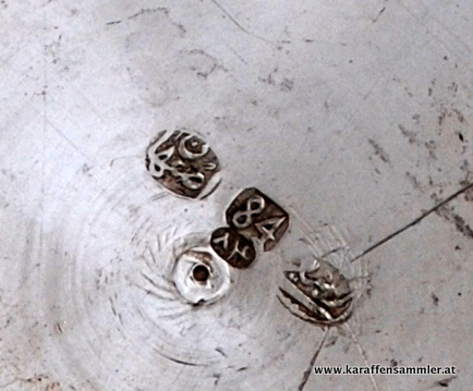 persian silver mark 84 and makers mark Rabie, Isfahan, Iran