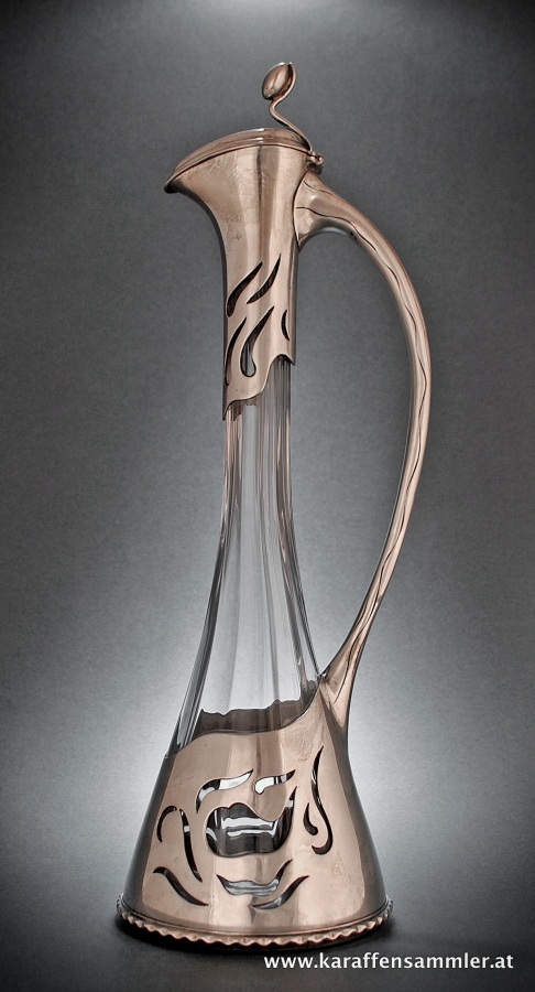 Viennese Secessionist style claret jug - 1905