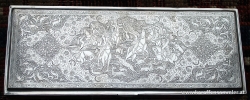 Huge persian silver box by Lahiji