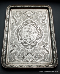 Other Persian silver ( trays & vases & other objects )