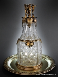 5 piece decanter set by Csokally / Koch & Bergfeld 1890