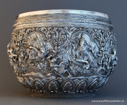 Burmese silver rangoon