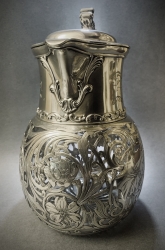 Whiting silver ewer