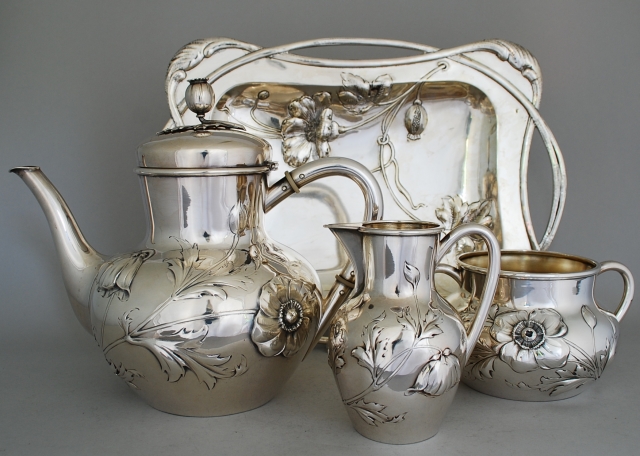 Art Nouveau Tea Set  c 1900